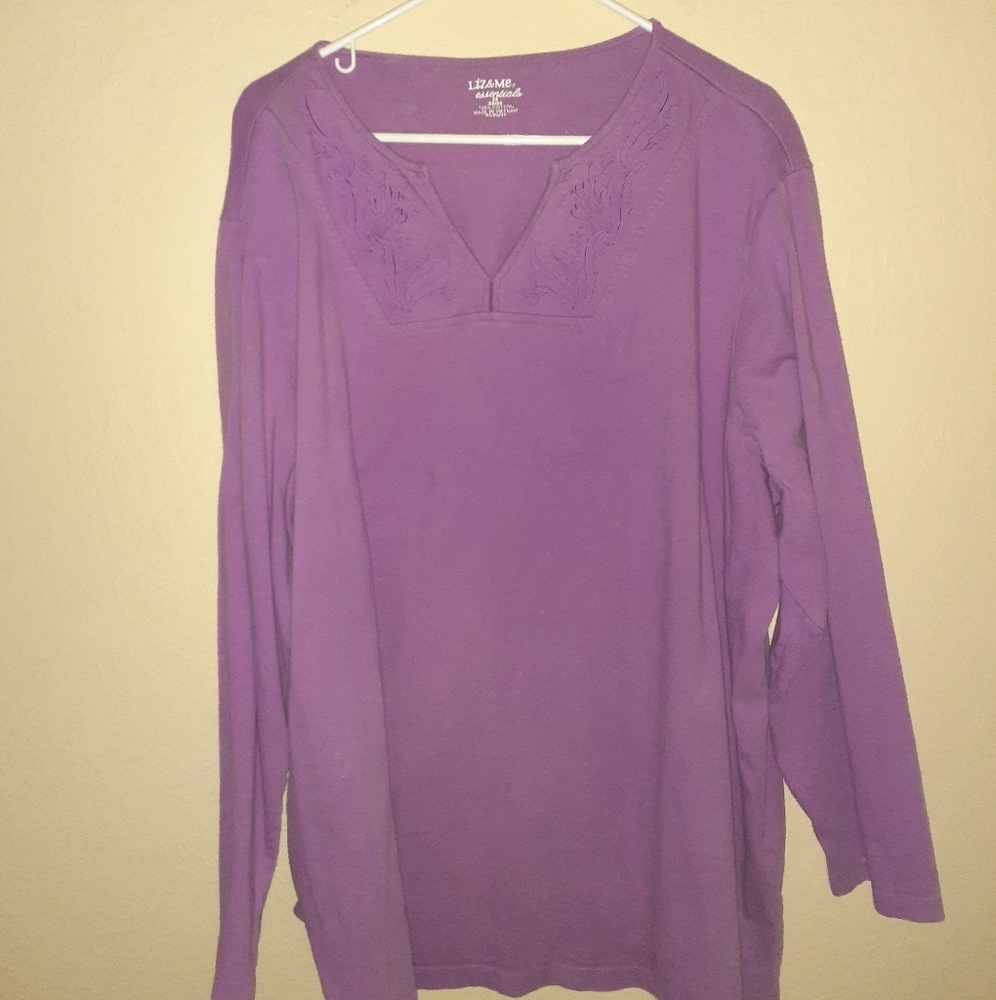 Purple Long Sleeve Shirt